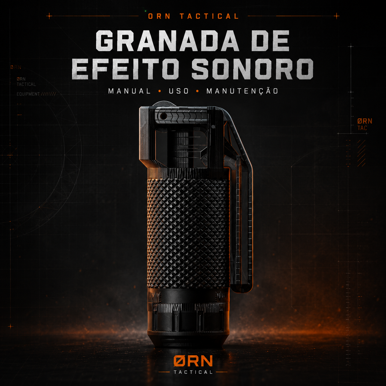 Manual — Granada de Efeito Sonoro · ØRN TACTICAL